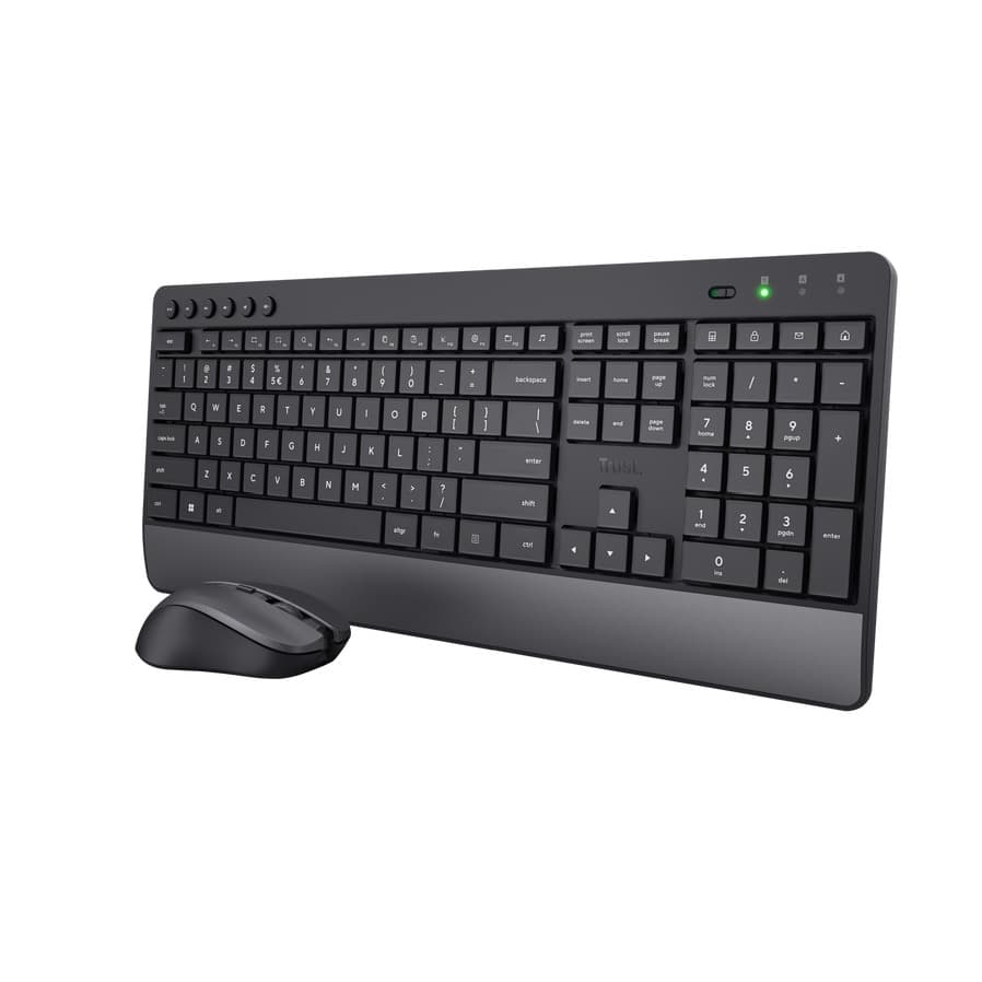 Trust Trezo Wireless Deskset Eco 24529 1