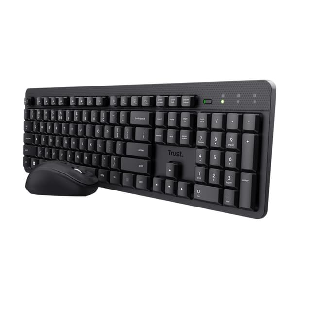 Trust Ody II Wireless Keyboard & Mouse Black 25018