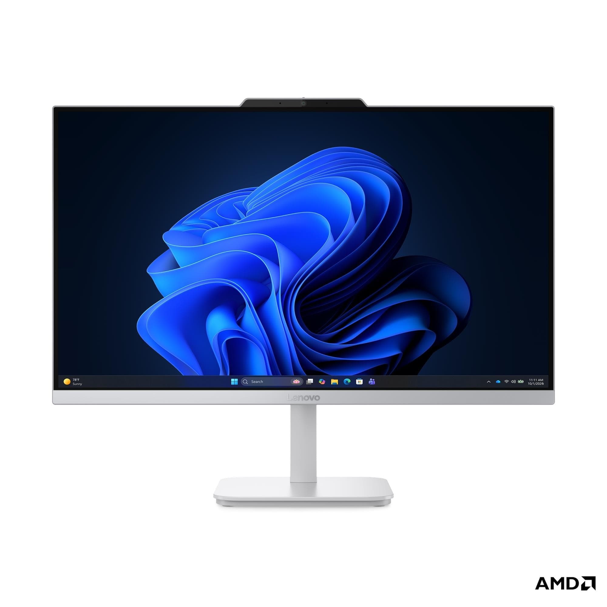 Lenovo A105 24 All-in-One AMD Ryzen 5 40 8GB DDR5 RAM 512GB SSD 23.8" FHD Display Wireless Keyboard & Mouse MS Windows 11 1
