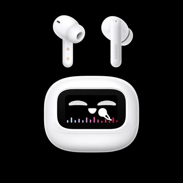 UGREEN 55137 EchoBuds Magic Active Noise Cancelling Earbuds with Smart Touchscreen