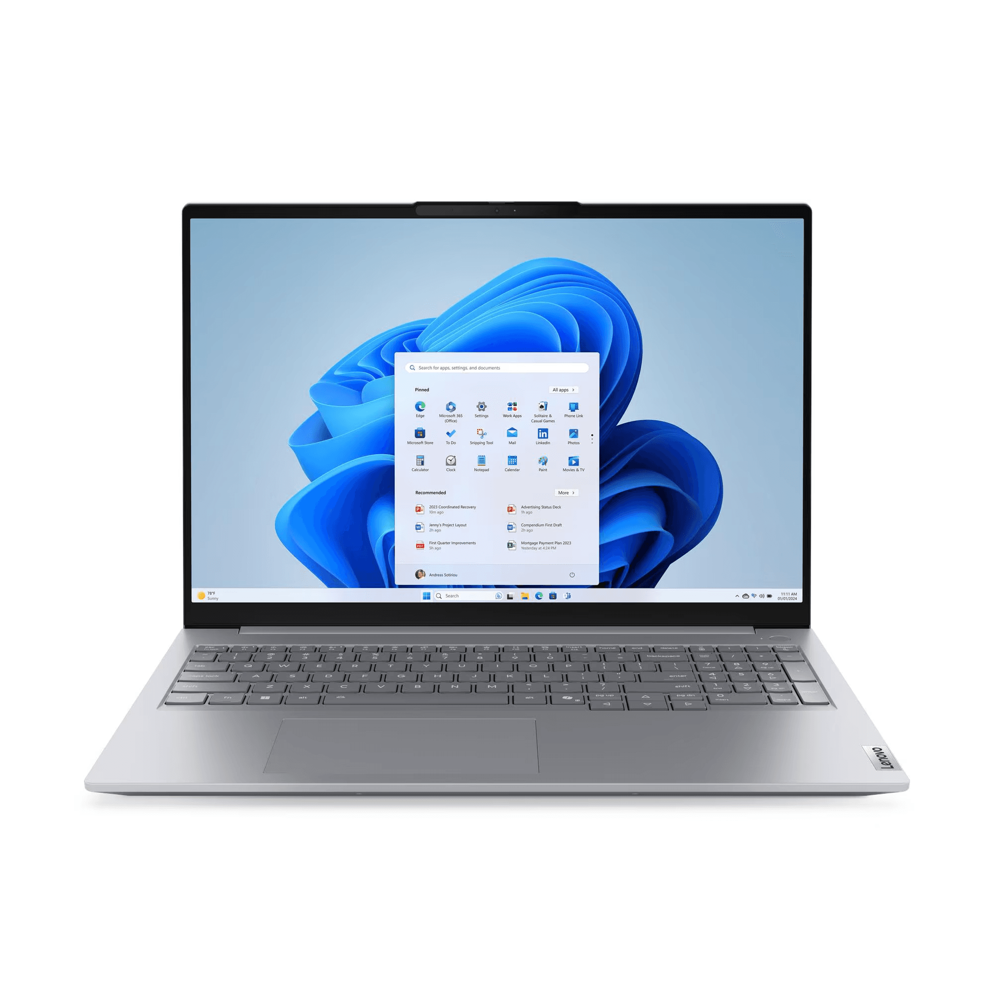 Lenovo ThinkBook 16 Gen 8 IAL |21SK00JUGP| Intel Core Ultra 9 185H 16GB RAM 512GB SSD 16" WUXGA IPS MS Windows 11 1